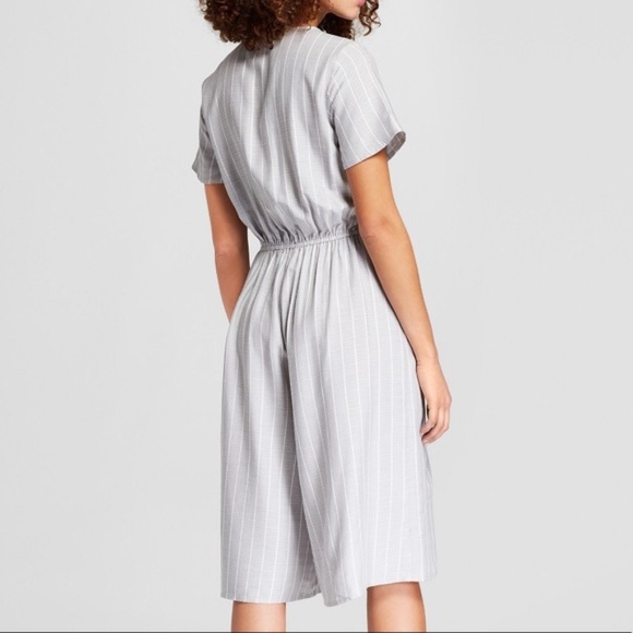 NWT A New Day Gray White Jumpsuit Romper 4X - Picture 3 of 3